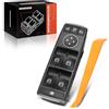 Frankberg Interruttore alzacristalli anteriore sinistro 1669054400649100 | Compatibile con: Classe A W176, GLE W166, CLA Coupé C117, Classe M W166, Classe GLA X156, CLA Shooting Brake X117