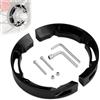 BIUGERCN Protezione Catena Moto Universale per Pit Bike, Motocross e Enduro, Nero