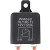 Yosoo 12V 120A Auto Relè 4 Pin Heavy Duty Split Carica ON/off Relè Scatola Nera Batteria del Veicolo Van Barca