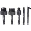 Bosiyrggrl Set di Adattatori ATF 5PCS per Il Riempimento Automatico del Fluido per Trasmissione, Adattatore per Olio della Trasmissione, Connettore per Riempimento 'Olio della Trasmissione.