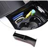 DIYUCAR ABS Plastica Auto Controllo Centrale Acqua Tazza Titolare Side Storage Box Organizer Vassoio Per Mercedes-Benz Classe C W206 2022 Accessori Auto