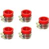 Gnyduw 5 pezzi 30 mm carburatore collettore di aspirazione adattatore manicotto giunto per parti di moto da cross