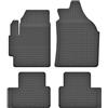 edecor Tappetini in gomma per auto Chevrolet Spark I M300 anno di costruzione 2010 - 2015 FX_T-16