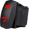 KIMISS Interruttore a bilanciere, 12 V/24 V, impermeabile, 5 pin, interruttore SPST ON-OFF, per auto, barca e camion