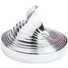 COYOUCO Modanatura Cromata Automobilistica, 6-50mm Larghezza Striscia Rivestimento Corpo Laterale Dell'auto (Autoadesiva) Decorativo AntiGraffio per Finestra Porta Interna Esterna,15mm*5m