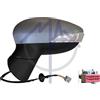 MAX MFD313-L Specchietto retrovisore esterno termico asferico per regolazione elettrica specchio Sx Compatibilità con FORD Fiesta Mk6 Hatchback JA8, JR8 Fiesta Mk6 Van Fiesta Mk6 Sedan