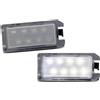 TitanAuto Luci Targa LED Senza Errori Compatible for Jeep Grand Cherokee 2014-2020