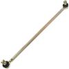 QUARKZMAN Sterzo Tirante Asta Sfera Giunto Gruppo Tirante per 50cc ATV Lunghezza 38 cm