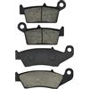 SWSSJUAN Parte pastiglia freno Parti Del Motociclo Pastiglie Freno Anteriori Posteriori Per HONDA CR 125 R 1987-2001 XR 250 1990-2004 500 600 1991-2000(Front and Rear)