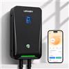 LEFANEV Wallbox 7kW Monofase con App, Stazione di Ricarica 32A Tipo 2 per Auto Elettrica【IP67, Cavo 6M+1M, Display LCD】, Corrente Regolabile 8-32A, Caricatore EV per Uso Domestico ed Esterno