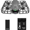 HOVERAir X1 Telecamera Auto-Volante, Video HDR con Drone Tascabile, Decollo sul Palmo, Percorsi di Volo Intelligenti, Follow-me Action Camera con Controllo a Mani Libere, Nero (Combo)