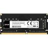 Lexar SODIMM RAM DDR4 8GB 3200 MHz, DRAM Memoria RAM SODIMM 260-Pin, modulo di memoria SO-DIMM ad alte Prestazioni, memoria per laptop/computer portatili/notebook, CL22-22-22-52, 1.2V