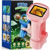 ASPOVEN Microscopio Bambini 1000X con Schermo, Scattare Foto, Video