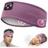 Fulext Auriculares para Dormir Bluetooth Deportes Diadema Deportiva Auriculares con HD Estéreo Altavoces para DeportesDormir de Lado y Relajación