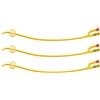 Catetere Foley A Media Permanenza Rusch Gold Plus 2 Vie In Silkolatex Lattice-Silicone Per Adulto Ch16 Lunghezza 40 Cm Punta Tiemann 1 Fori Palloncino 5-15 Ml Pezzo 3x1 pz