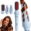 XUANHONG-TECH Arricciacapelli automatico 3 in 1, con arricciacapelli e spazzola lisciante da 32/36 mm, 4 livelli di temperatura, riscaldamento rapido, sicurezza automatica di 60 minuti, per tutti i tipi di capelli
