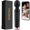 YICOCO Sex Toys Massaggiatore personale vibratoreper donna, YICOCO vibratore massaggiatori elettrici a bacchetta con 25 potenti modalità di vibrazione per il massaggio rilassante e l'alleviamento
