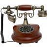 Telefono Classico Antico Pronto All'uso Telefono Vintage da Tavolo per Galleria