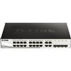 D-Link DGS-1210-20/E Switch Smart Managed Layer 2 20 Porte
