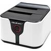 QOLTEC Dock station Qoltec per HDD SSD USB 3.1 2.5/3.5 SATA III Bianco [AIQOLS000050309]