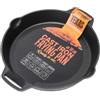 TEXAS CLUB - Padella in Ghisa per Fritture, Pancake, Omelette, Carne o Verdure, Ideale per Barbecue e Cucina, Padella per BBQ Amata dai Professionisti, Diametro 30 cm