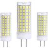 LEDLOCLB Lampadina LED Dimmerabile G6.35 Da 3 Pezzi 10W AC220V Parti Di Ricambio Per Lampada A Risparmio Energetico Con Angolo Del Fascio Di 360 Gradi,Bianco 6000k 6500k,10W -102 LED 3 Pezzi