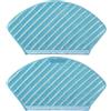 Mthxzy Tappetino di ricambio per robot lavapavimenti Per Midea M7 Pro Accessori Pezzi di ricambio, Robot(BLACK 2 PCS Rags)