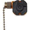 Ameble Catene di azionamento per ventilatori a soffitto e luci, interruttore a 3 velocità per ventilatore soffitto, catenella di azionamento in bronzo da 8 cm - catenella di ricambio per ventilatori e