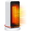Ninonly Stufetta a Basso Consumo 1200W Ninonly Stufetta Elettrica Basso Consumo Elettrico 90°Oscillazione e 6 Impostazioni di Temperatura Protenzione Anti-surriscaldamento Bianco