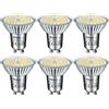 WSMCN GU10 10W Lampadine LED, Luce bianco neutro 4000K può sostituire la lampadina alogena PAR16 da 140W, AC230V 1050lm, 120° Angolo del Fascio, Illuminazione Lunga durata lampada faretti LED, 6 pezzi