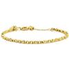 MARLU' Marlù BRACCIALE EMATITE DIAGONALE ACCIAIO INOSSIDABILE 2BR0084G (PVD oro giallo)