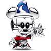 HAEPIAR S925 Sterling Silver Pendant Dangle Beads Charms für Armbänder und Halsketten Mouse the Wizard für Frauen Mädchen Freunde