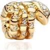 Doyafer Golden Snake Charm 925 Argento Pendente Fit Collana Donna Charms Compleanno Gioielli Regalo Per Amici Famiglia