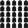 SWOOMEY Coperture Nera in estremità Gomma e Biliardo Stecche per 25 Pezzi, Protezione Resistente Prolunga Durata e Accessori Punte per Sala Giochi