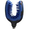 Baoblaze Portacanna da Pesca Reggicanna Supporto Sostegno Testa Inserto in Gomma Presa Anti Scivolo Attacco Filettato Solido per Picchetto O Treppiede in PVC , Blu