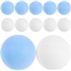 TOYANDONA 100 Pezzi Palline da Ping Pong Mini Bianche in Pp Senza Cuciture Superficie Antiscivolo Leggere per Giochi di Festa e Progetti Artigianali Fai da Te
