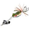 Marchfunny Rana rotante Topwater esca 14,7 centimetri doppio gancio (4#)