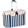 KORAT Borsa Termica Riviera in Poliestere Oxford, 5,5 LT 23,5x23x5x13.5 cm Borsa Frigo con Interno Termoisolante in Alluminio, Lunch Bag con Zip e Doppi Manici, Ideale per Ufficio, Picnic, Mare e Viaggi