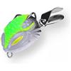 Marchfunny Lifelike Frog Lure 3,8 centimetri PVC galleggiante doppio gancio (A)