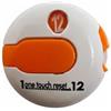 Fonowx Contatore Punteggio Golf Mini Contatore Colpi Segnapunti Leggero con Reset Istantaneo in Polipropilene Adatto a Campo Pratica Gara Allenamento