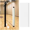 Generic Copertura universale impermeabile e durevole per pali da basket rotondi da 2,5 cm di spessore in schiuma con gancio e anello di chiusura per parco giochi Protezione di sicurezza