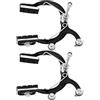 Toyvian 2 Pezzi Pinze Freno Disco Bici Anteriore e Posteriore Kit Freni Meccanici Resistente all Usura per Mountain Pieghevole e Bici Commuter Facile da Installare e Compatibile