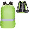 CERCTLA Parapioggia per Zaino, Protezione Antipioggia per Zaini con Strisce Riflettenti, Copertura Zaino Antipioggia Universale, per Pioggia per Bicycling, Escursionismo, Campeggio