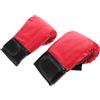 VERDANVERSE Guantoni da Boxe Mezze Dita 1 Paio in Pu Rosso per Adulti