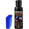 Genérico Detergente per palline da bowling, pasta lucidante, con protezione duratura, 50 ml