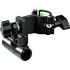 NexRen Supporto per sedia da pesca in lega, girevole a 360°, antiscivolo (B)