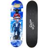 Sefulim 31 x 8 Pollici Skateboard Completo 7 Strati Acero Canadese Double Kick Deck concavo Skateboard per Ragazzi Ragazze Adolescenti Adulti Principianti