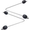 Limtula 2 Adattatore per Tubo in Lattice a Forma V connettore per Pesca Subacquea per Fucile subacqueo Elastico Accessori Collegamento per Tubi da Pesca Resistenti agli Agenti atmosferici