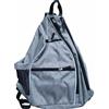 Generic Case Borsa Racket Zaino Spalla Tracolla Tela Antiusura Scomparto Imbottito per 2 Racchette Tasca Retinata con Cordino Gancio Recinzione Adatta per