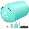 FBSPORT Air Roll gonfiabile, 80 x 50 cm, rullo ad aria gonfiabile, cilindro per yoga, ginnastica, tappetino da ginnastica, tappetino sportivo per la casa, con borsa per il trasporto, all'aperto